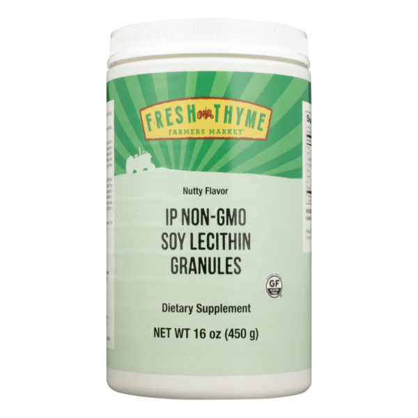 slide 1 of 1, Fresh Thyme Ipp Nongmo Soy Lecithin Granules, 16 oz