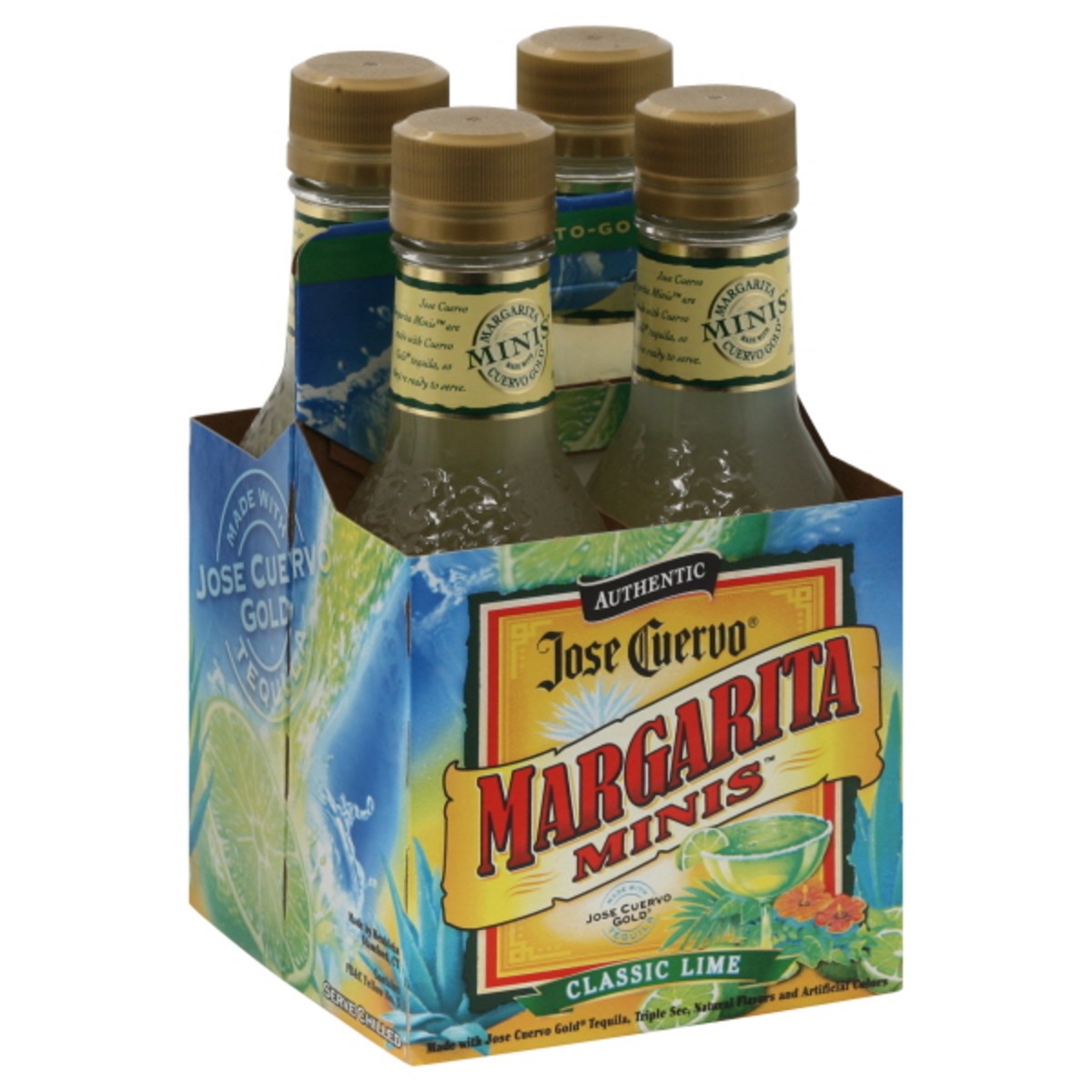 slide 2 of 2, Jose Cuervo Margarita Minis 4 ea, 4 ct