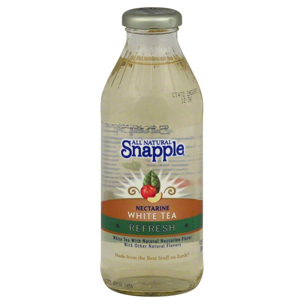 slide 1 of 1, Snapple Nectarine White Tea - 17.5 oz, 17.5 oz