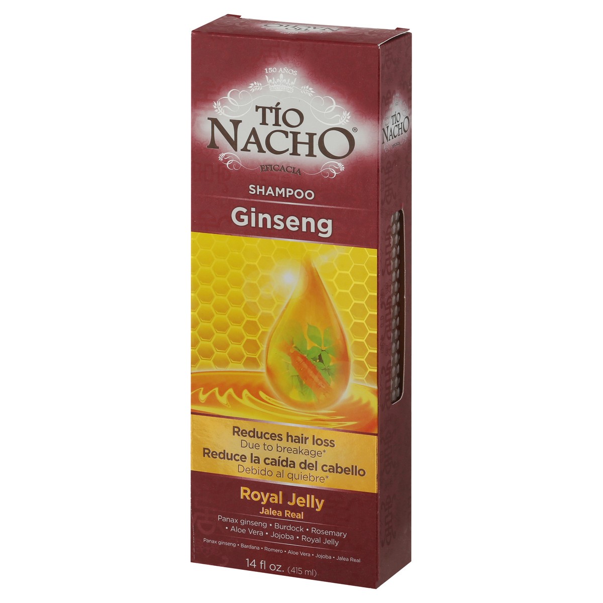 slide 3 of 9, Tío Nacho Royal Jelly Ginseng Shampoo 14 fl oz, 14 fl oz