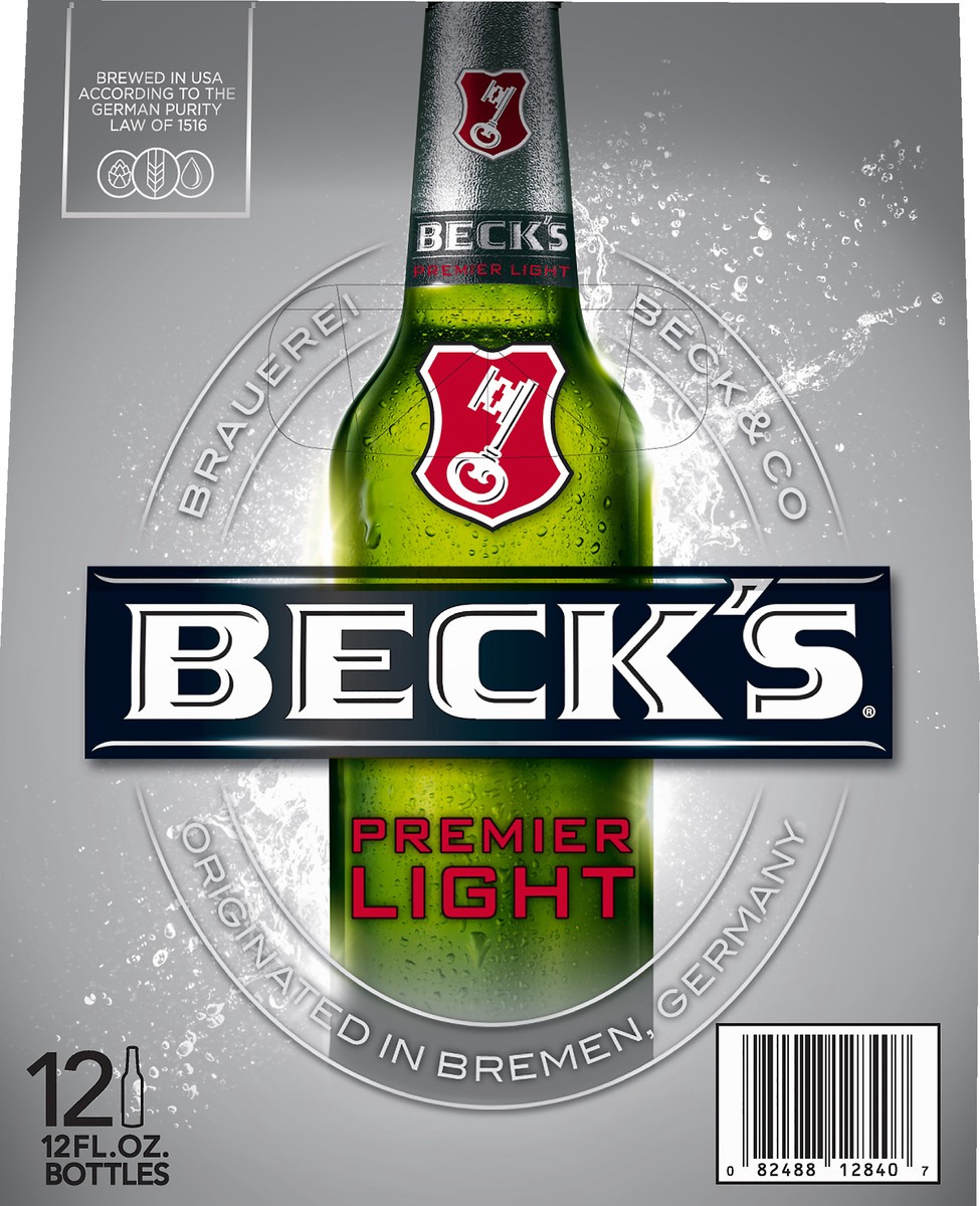 slide 4 of 8, Beck's Premier Light Beer 12 ea, 12 ct; 12 oz