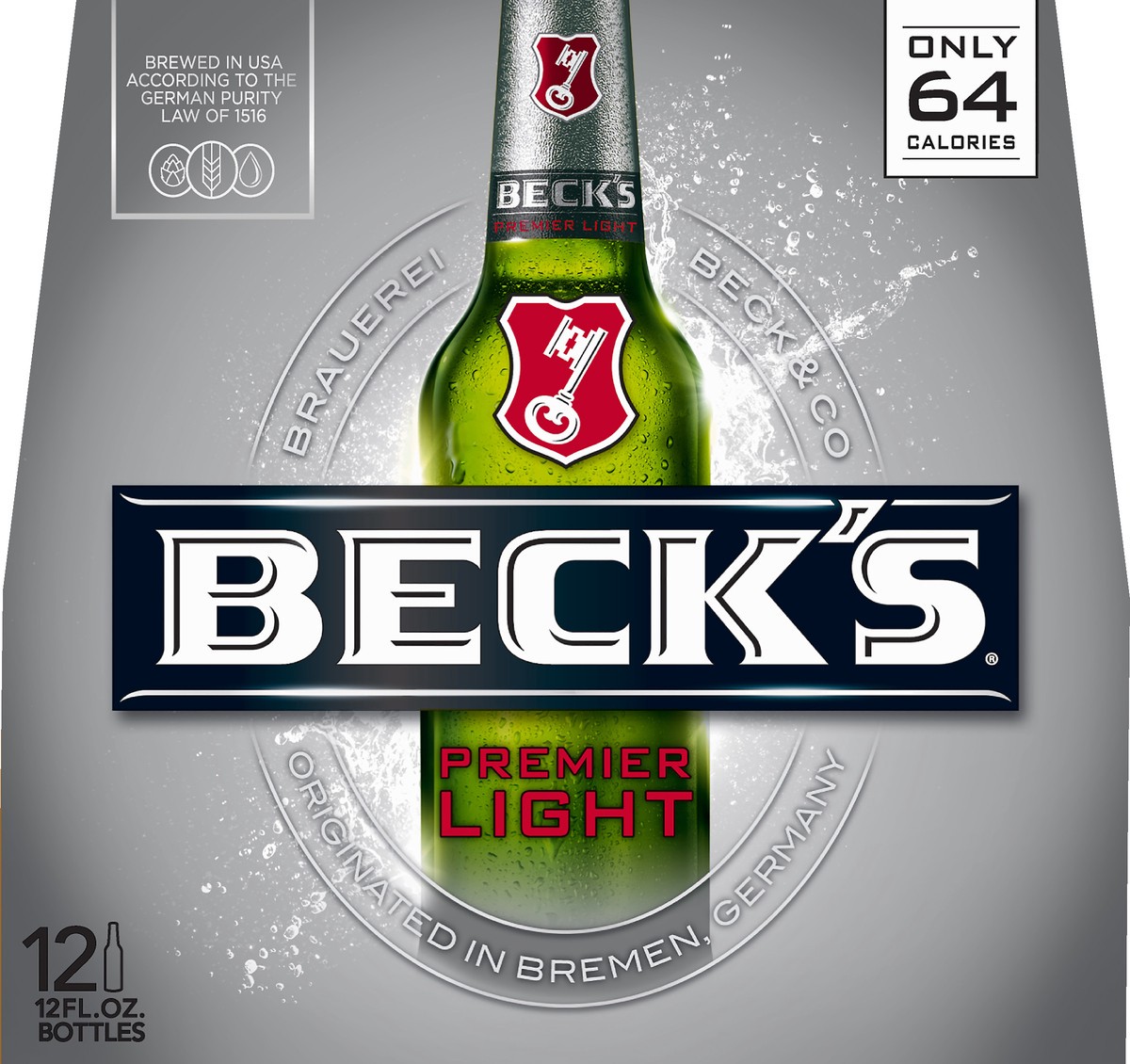 slide 8 of 8, Beck's Premier Light Beer 12 ea, 12 ct; 12 oz