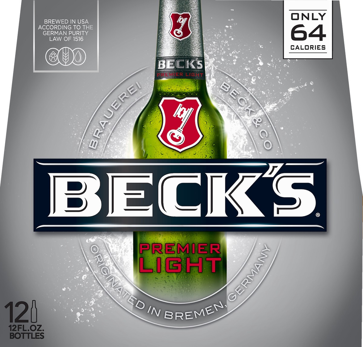 slide 6 of 8, Beck's Premier Light Beer 12 ea, 12 ct; 12 oz