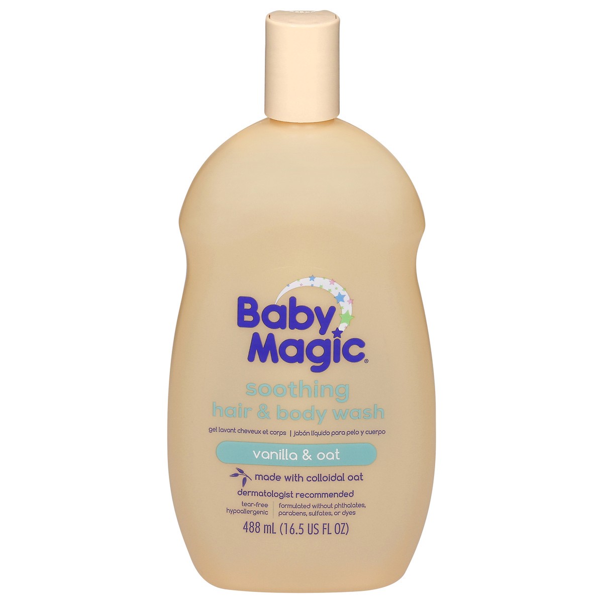slide 1 of 13, Baby Magic Soothing Vanilla & Oat Hair & Body Wash 16.5 fl oz, 16.5 fl oz