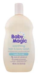 Baby Magic Soothing Vanilla & Oat Hair & Body Wash 16.5 fl oz