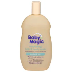 Baby Magic Soothing Vanilla & Oat Hair & Body Wash 16.5 fl oz