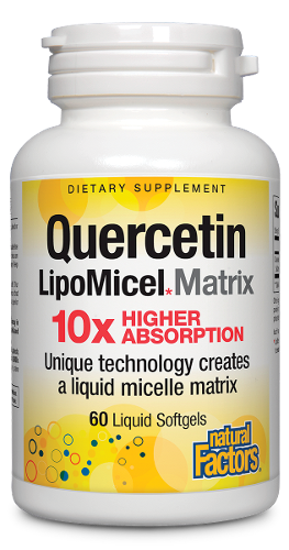 slide 1 of 1, Natural Factors Quercetin LipoMicel Matrix, 86 g