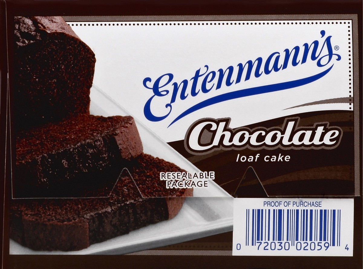 slide 3 of 4, Entenmann's Chocolate Loaf Cake, 11.5 oz, 1 ct