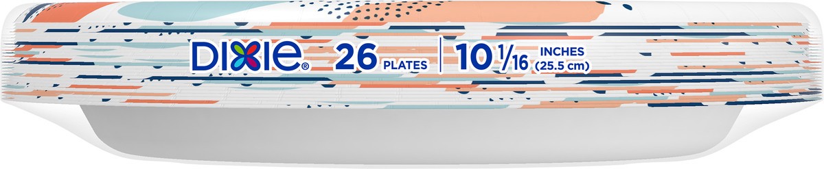 slide 3 of 4, Dixie 10 Inch Paper Plates, 26 ct