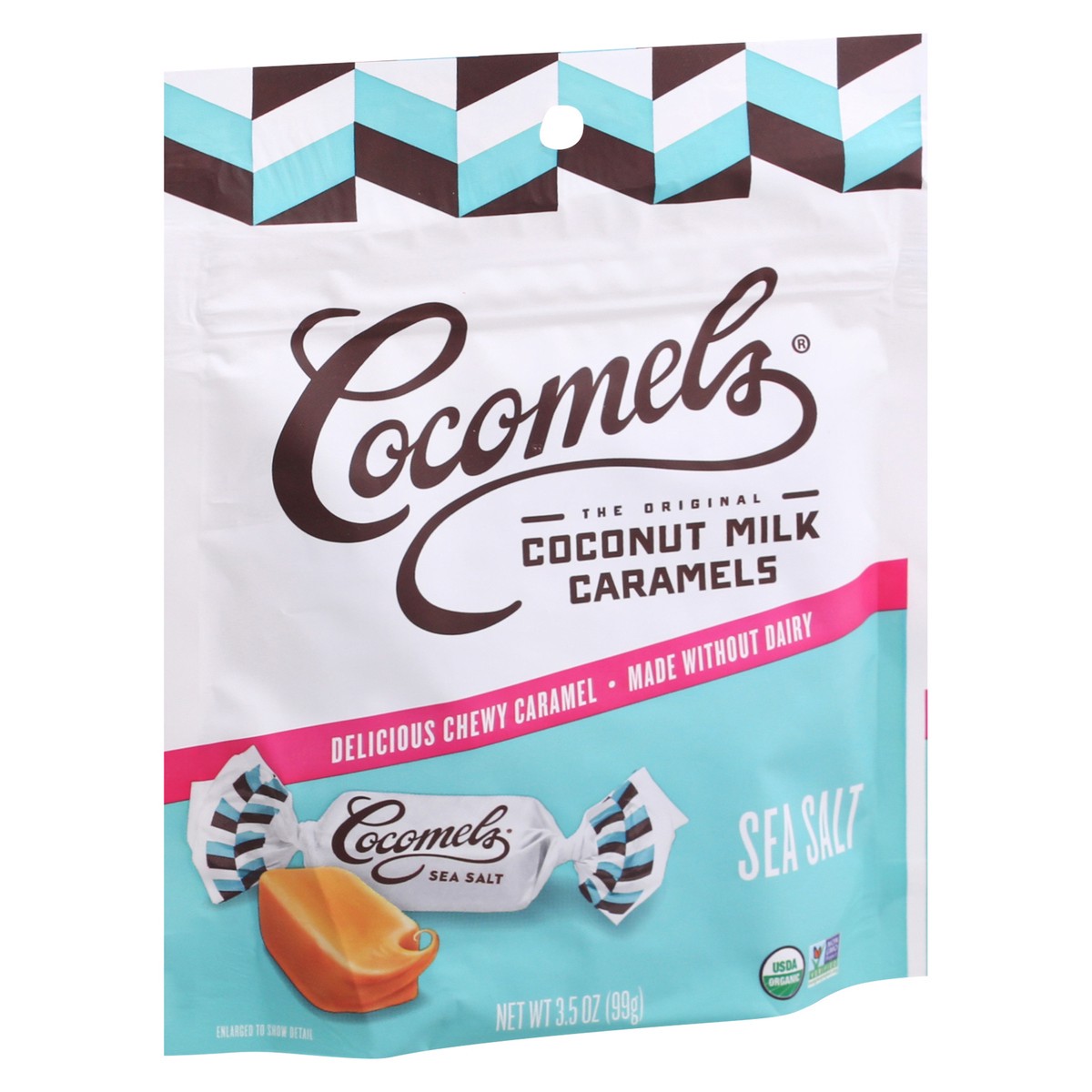 slide 9 of 9, Cocomel's Sea Salt Coconut Milk Caramels, 3.5 oz