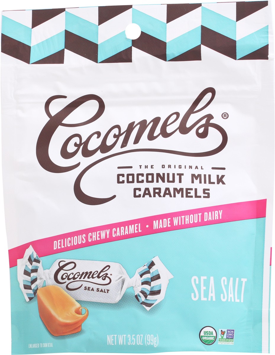 slide 3 of 9, Cocomel's Sea Salt Coconut Milk Caramels, 3.5 oz