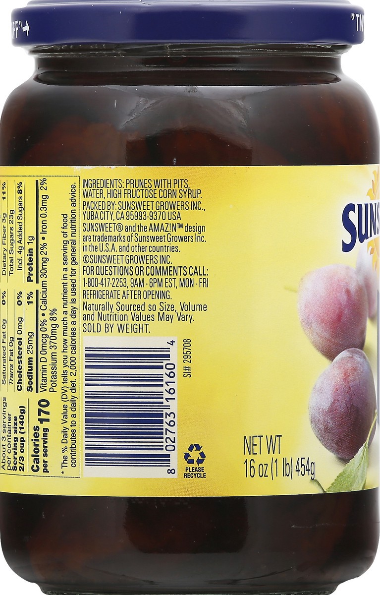 slide 5 of 12, Sunsweet Ready to Serve Prunes, 16 oz