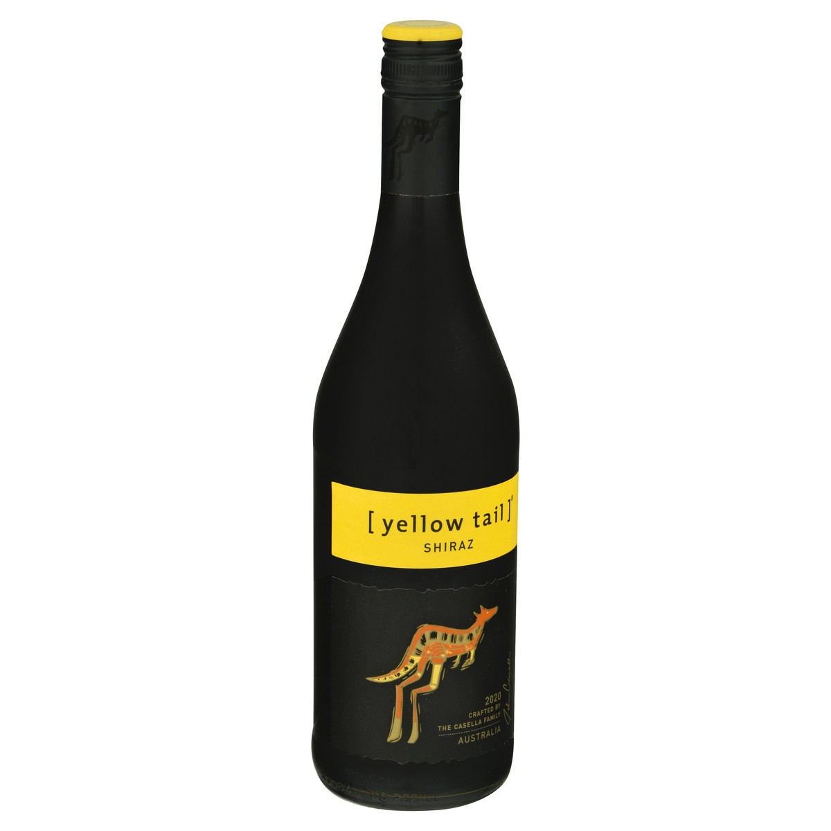 slide 6 of 9, [yellow tail] Australia Shiraz 750 ml, 750 ml