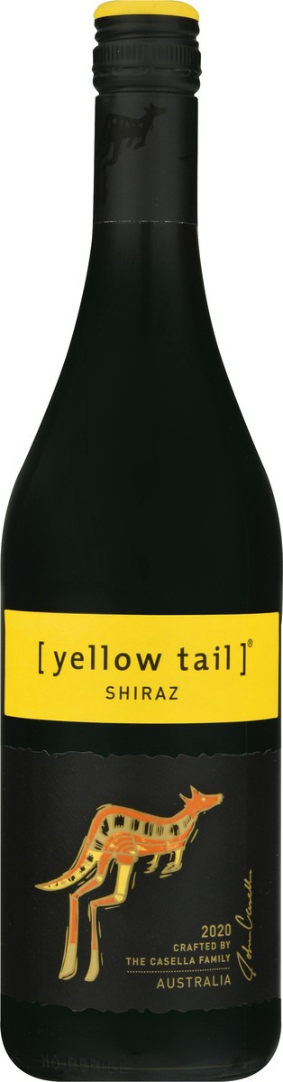 slide 2 of 9, [yellow tail] Australia Shiraz 750 ml, 750 ml