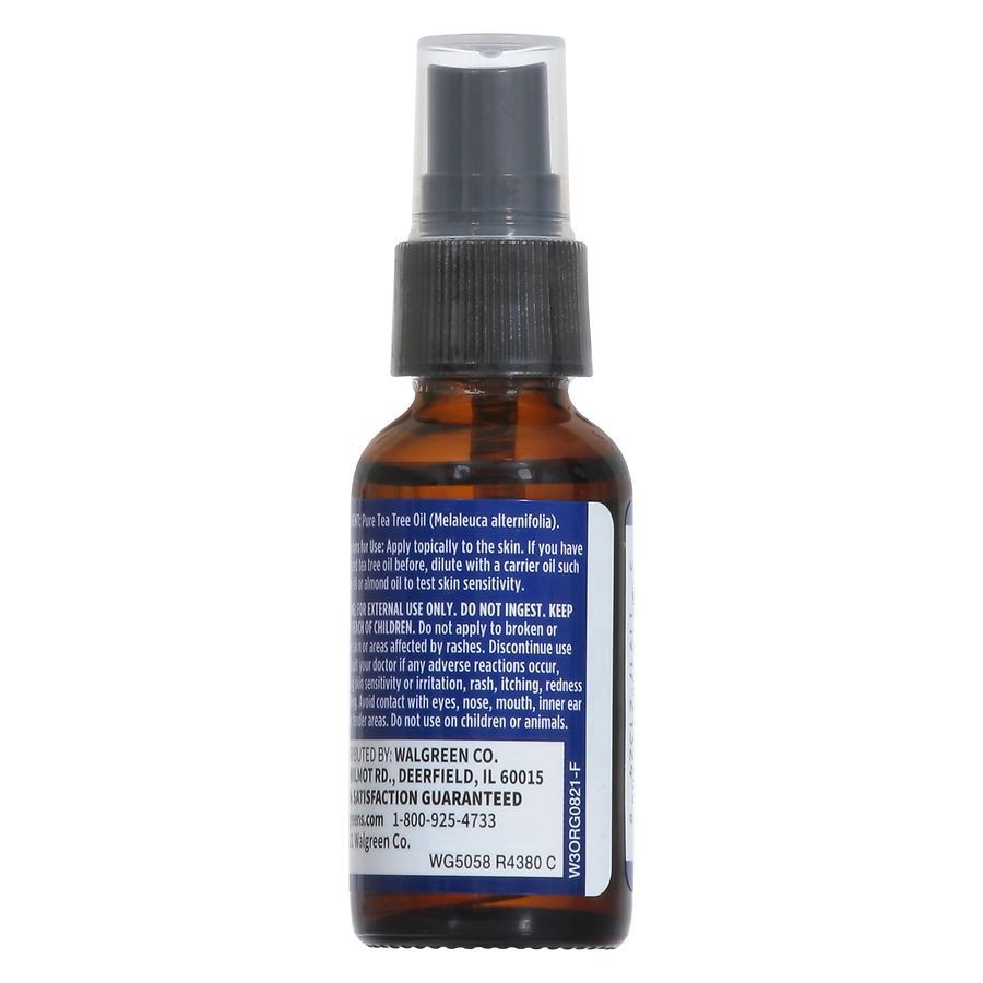 slide 5 of 5, Walgreens Tea Tree Oil Spray, 1 oz