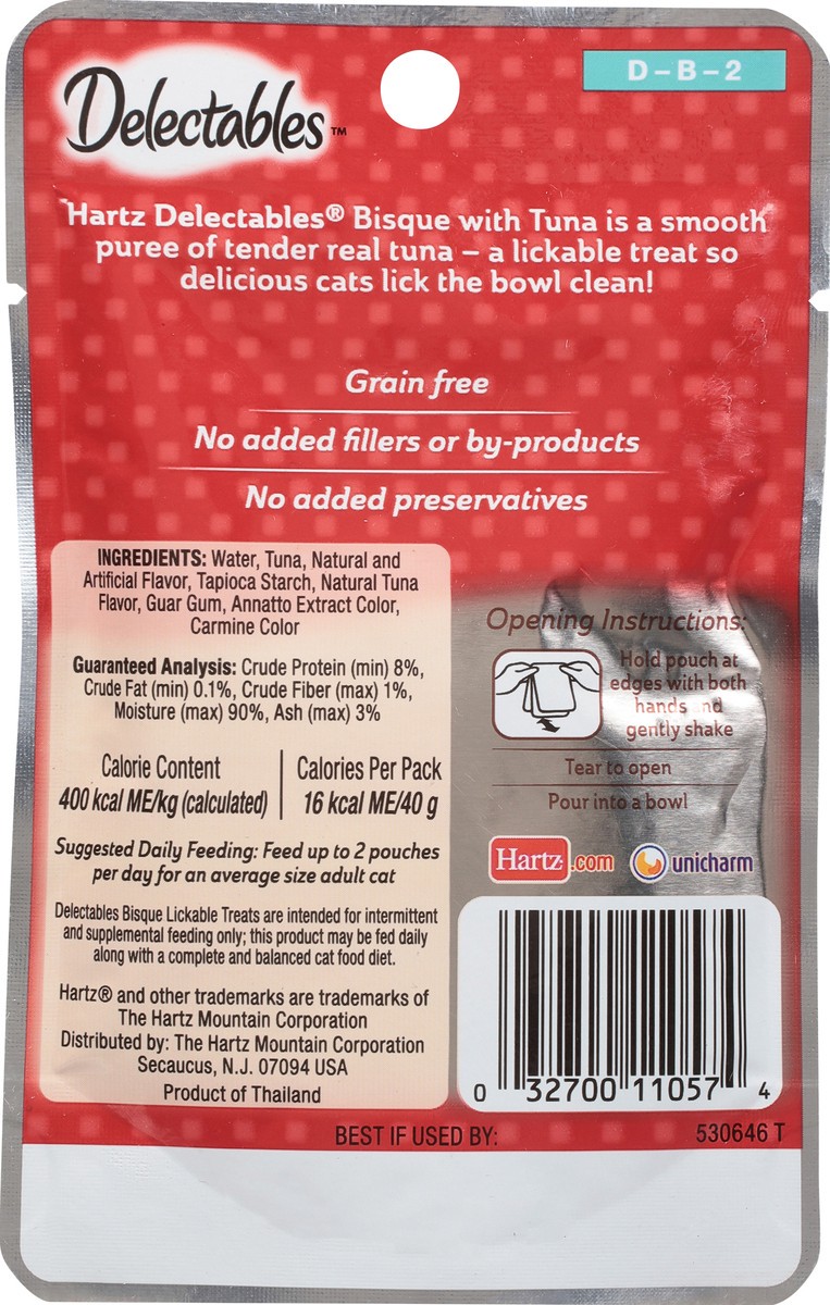 slide 3 of 15, Delectables Bisque Tuna & Chicken Cat Treats, 1.4 oz