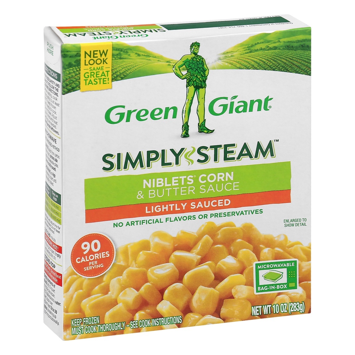 slide 1 of 9, Green Giant Steamers Niblets Corn Butter Sauce, 10 oz