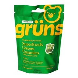 Grun's Superfoods Greens Gummies - 24 ct