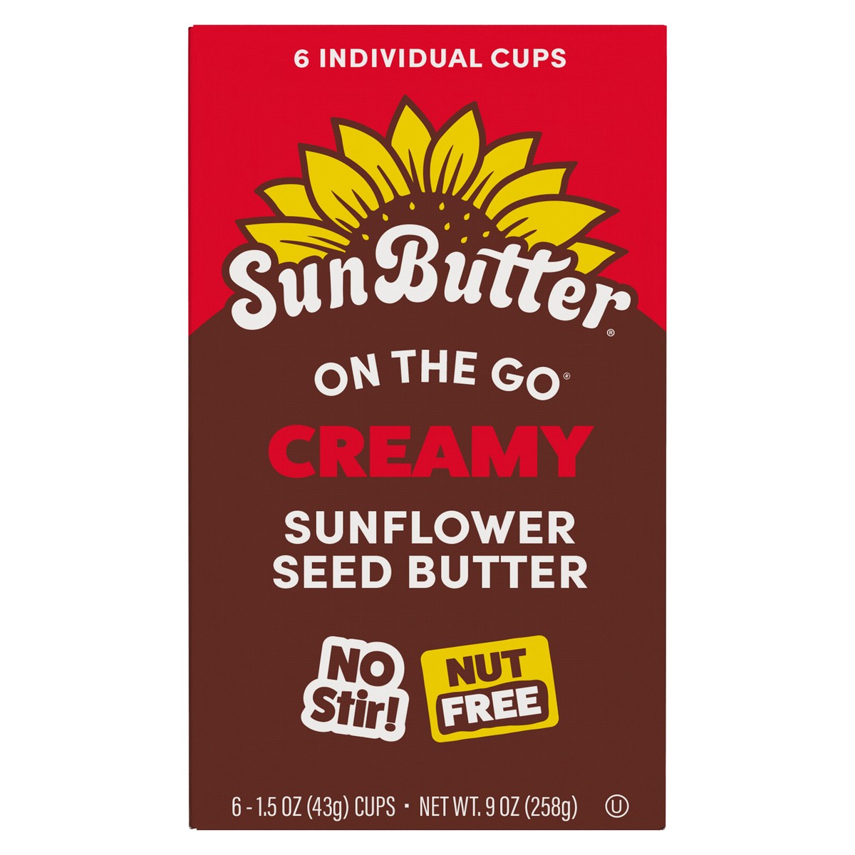 slide 1 of 6, SunButter On the Go Creamy Sunflower Butter 6 - 1.5 oz Cups, 6 ct