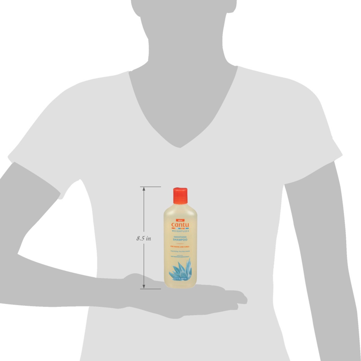 slide 12 of 13, Cantu Weightless Smoothing Shampoo, 14 oz