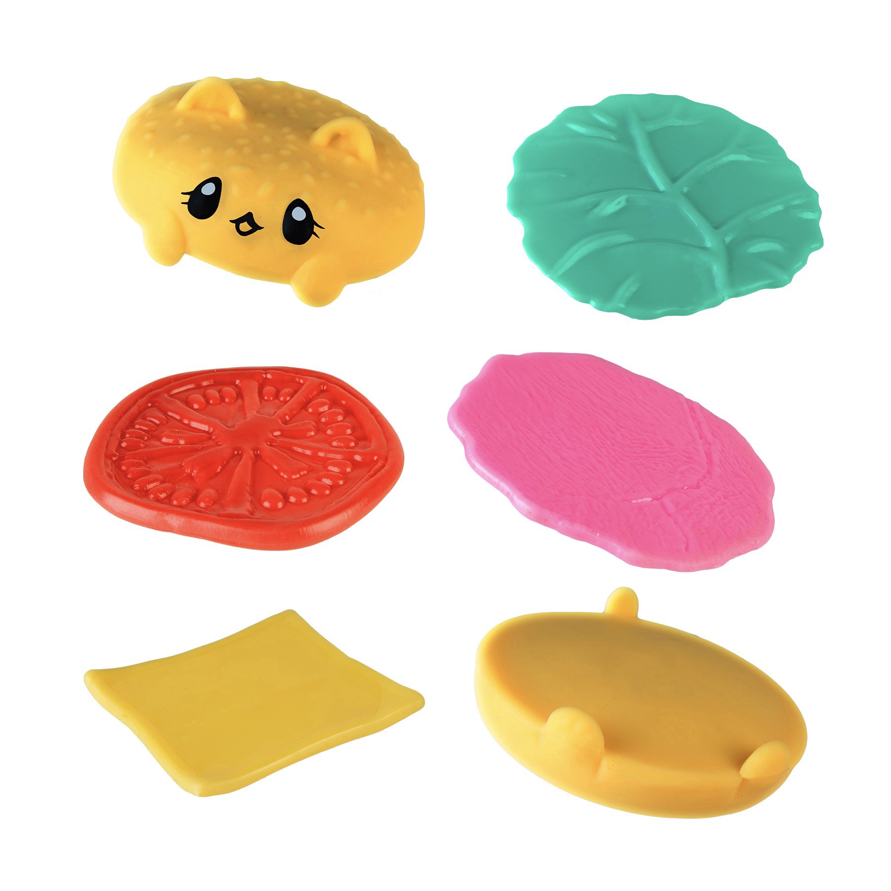 slide 4 of 10, Orb Factory Assorted Orb Stretchee Cuties Secret Menu Squishy Toy, 1pc., 1 squishy toy