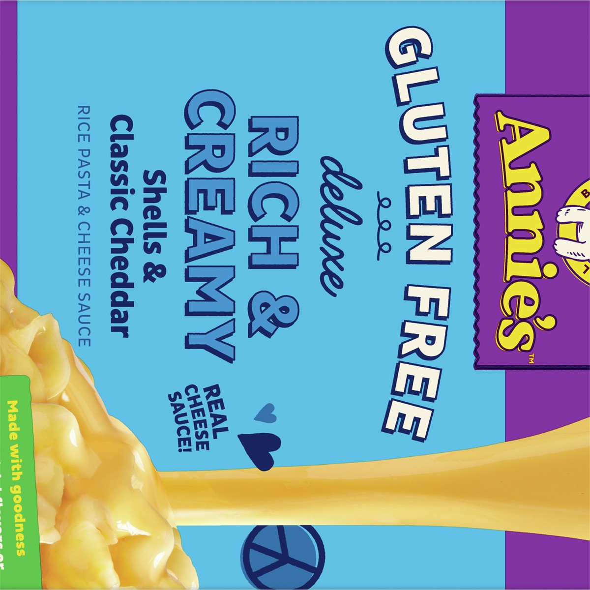 slide 3 of 9, Annie's Deluxe Gluten Free Mac and Cheese Sauce, Shells and Classic Cheddar, 11 oz, 11 oz