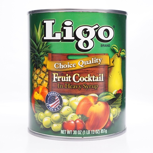 slide 1 of 1, Ligo Fruit Cocktail, 30 oz