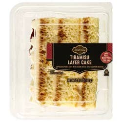 Private Selection 3-Layer Tiramisu Layer Cake Slice
