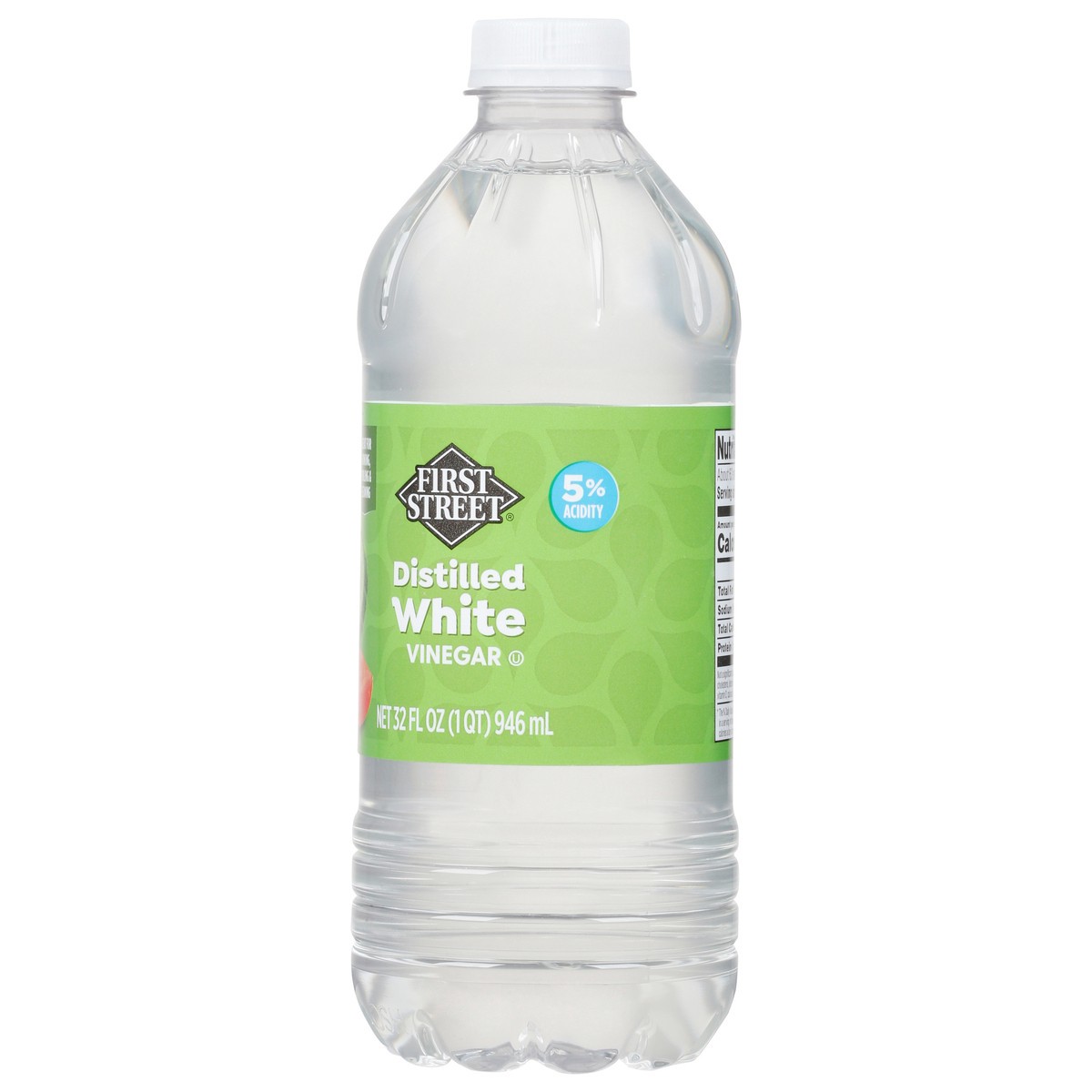 slide 7 of 13, First Street Distilled White Vinegar, 32 oz