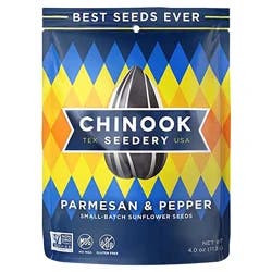 Chinook Seedery Sunflower Seeds Parmesan & Pepper