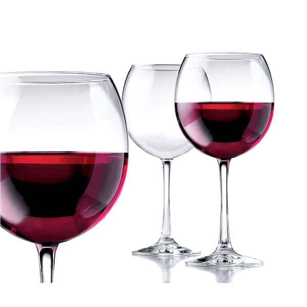 slide 1 of 1, Libbey Vina Red Wine Glass Set, 6 ct