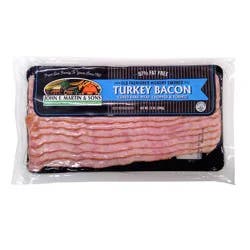 John F. Martin & Sons Old Fashioned Hickory Smoked Turkey Bacon 12 oz
