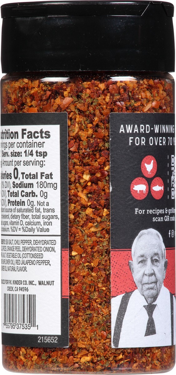 slide 4 of 14, Kinder's Red Jalapeno Garlic Seasoning 4.3 oz, 4.3 oz