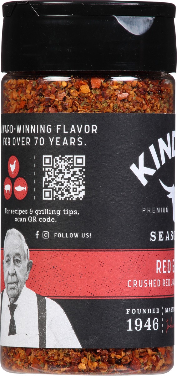 slide 14 of 14, Kinder's Red Jalapeno Garlic Seasoning 4.3 oz, 4.3 oz
