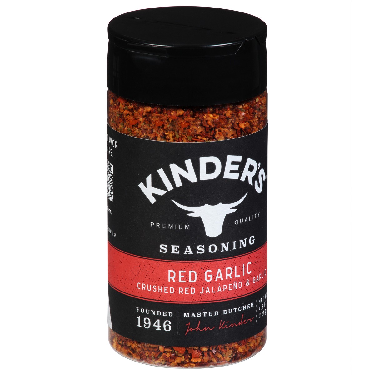 slide 13 of 14, Kinder's Red Jalapeno Garlic Seasoning 4.3 oz, 4.3 oz