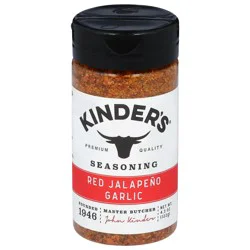 Kinder's Red Jalapeno Garlic Seasoning 4.3 oz