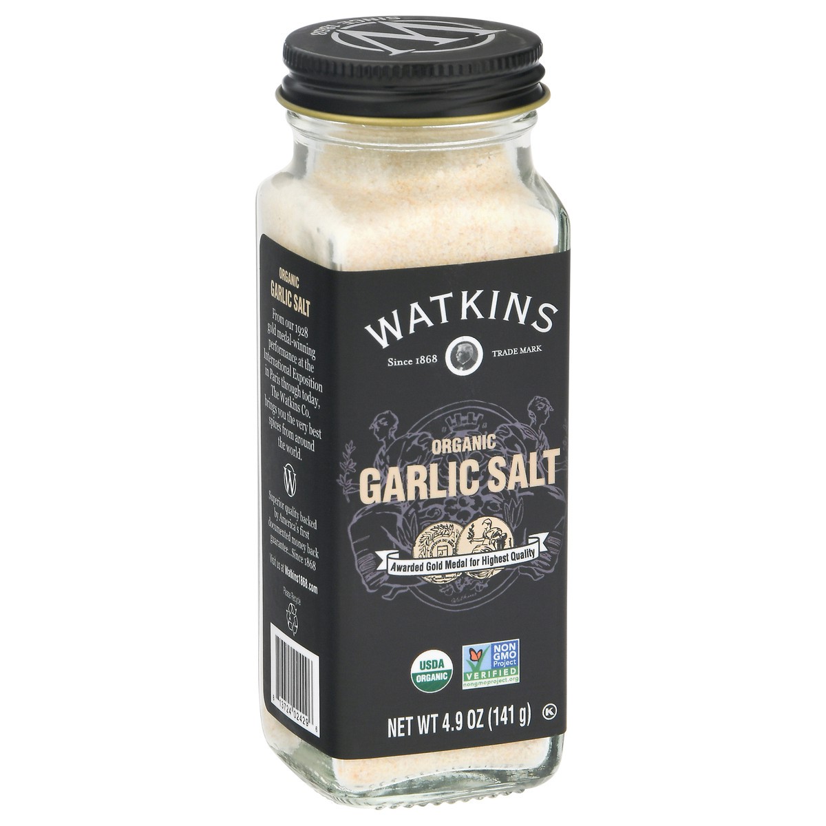 slide 3 of 12, Watkins Organic Garlic Salt 4.9 oz, 4.9 oz