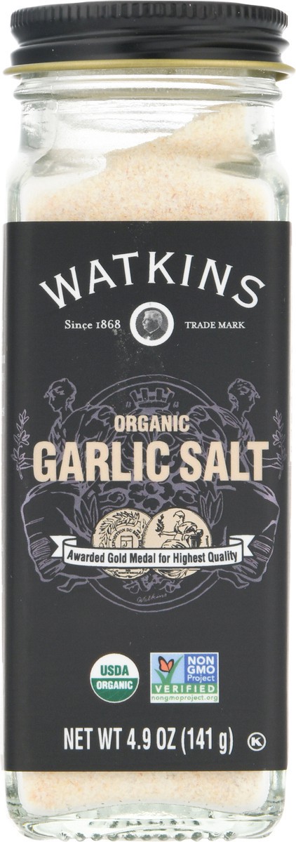 slide 8 of 12, Watkins Organic Garlic Salt 4.9 oz, 4.9 oz