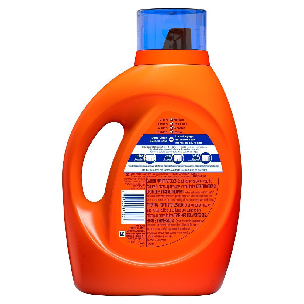 slide 45 of 77, Tide Coldwater Clean High Efficiency Liquid Laundry Detergent - 92 fl oz, 92 fl oz