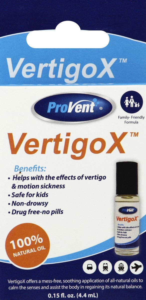 slide 1 of 10, Provent VertigoX, 0.15 fl oz