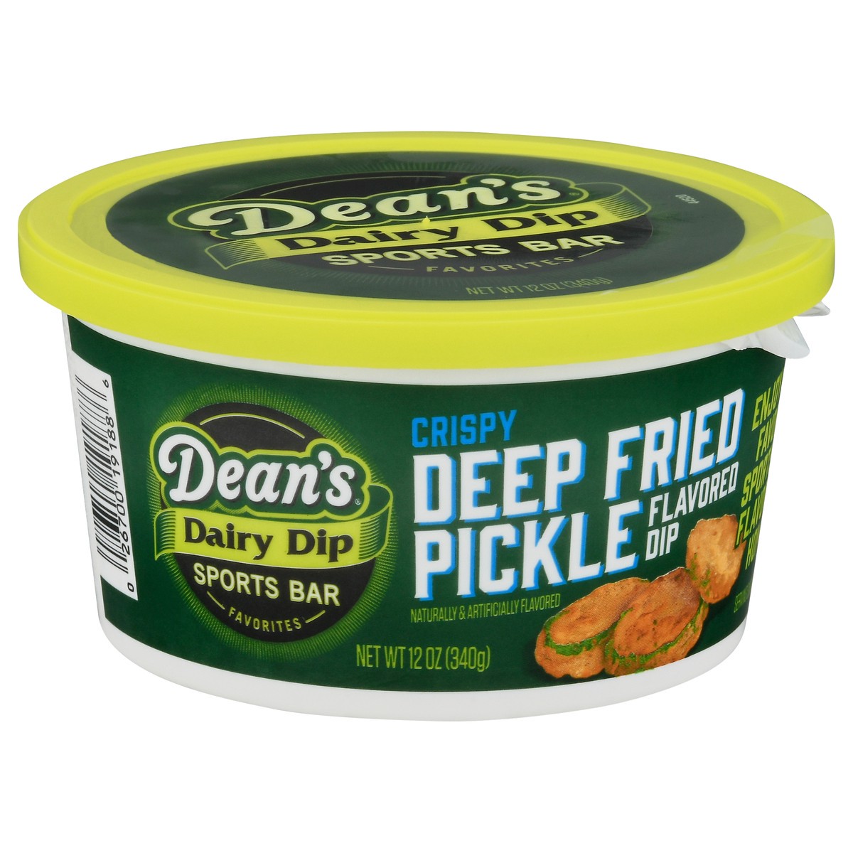 slide 2 of 9, Dean's Sport's Bar Crispy Deep Fried Pickle Flavored Dip, 12 oz