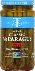 Tillen Farms Hot & Spicy Asparagus 12 oz