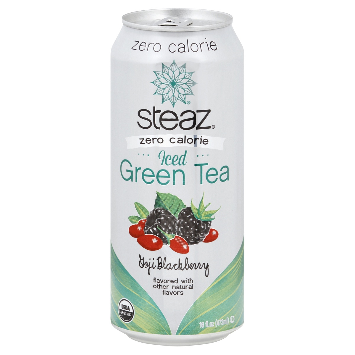 slide 1 of 1, Steaz Iced Green Tea - 16 fl oz, 16 fl oz