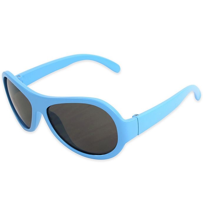 slide 1 of 1, Tiny Treasures Aviator Toddler Sunglasses - Light Blue, 1 ct