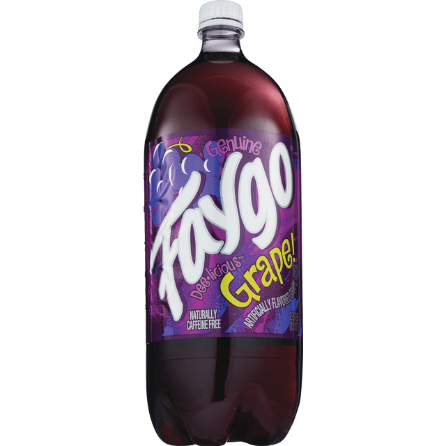slide 1 of 1, Faygo Grape 2Lt, 2 liter