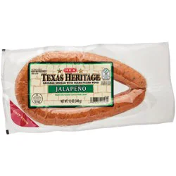 H-E-B Texas Heritage Pork & Beef Smoked Sausage - Jalapeño
