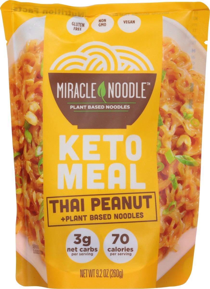 slide 5 of 9, Miracle Noodle Kitchen Thai Peanut Keto Meal 9.2 oz, 9.2 oz