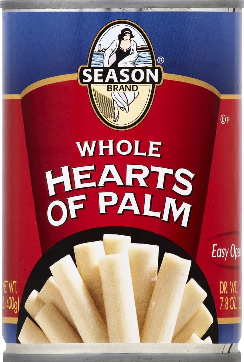 slide 2 of 2, Season Brand Whole Hearts Of Palm, 15 oz