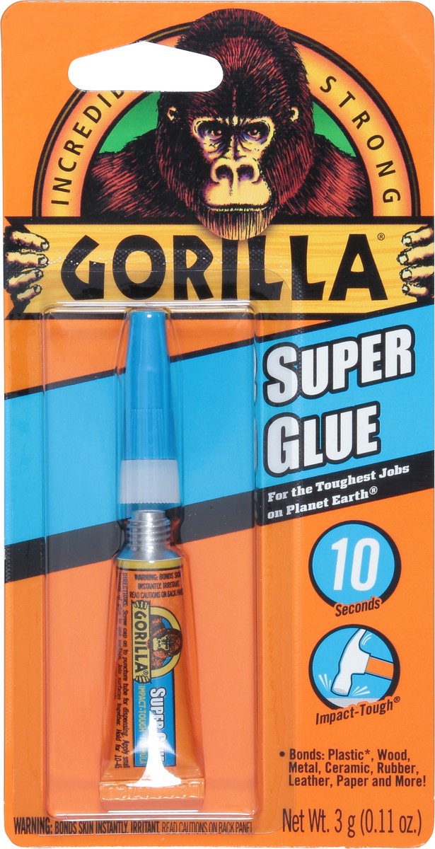 slide 5 of 9, Gorilla Super Glue 0.11 oz, 0.11 oz