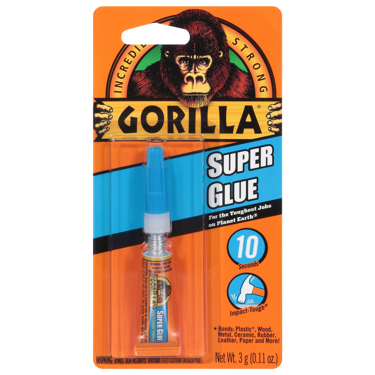 slide 1 of 9, Gorilla Super Glue 0.11 oz, 0.11 oz